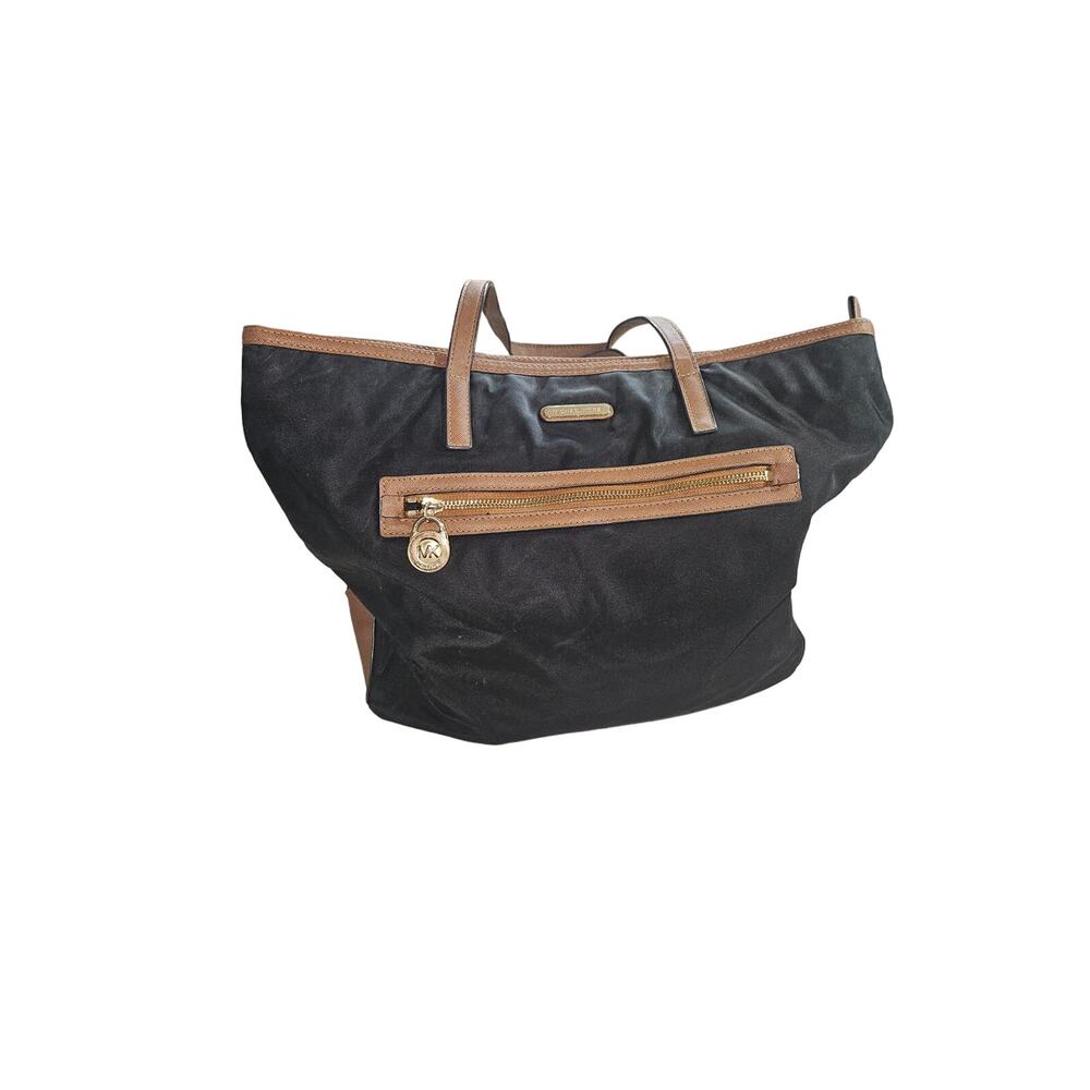 Michael Kors Cloth Handbag All Over Fabric Bag b